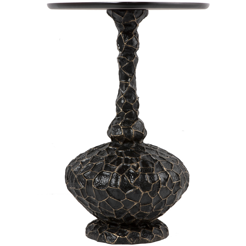 17000 Декоративный столик Динос Амбер Графит BOGACHO 4627174557169 - Вид №3