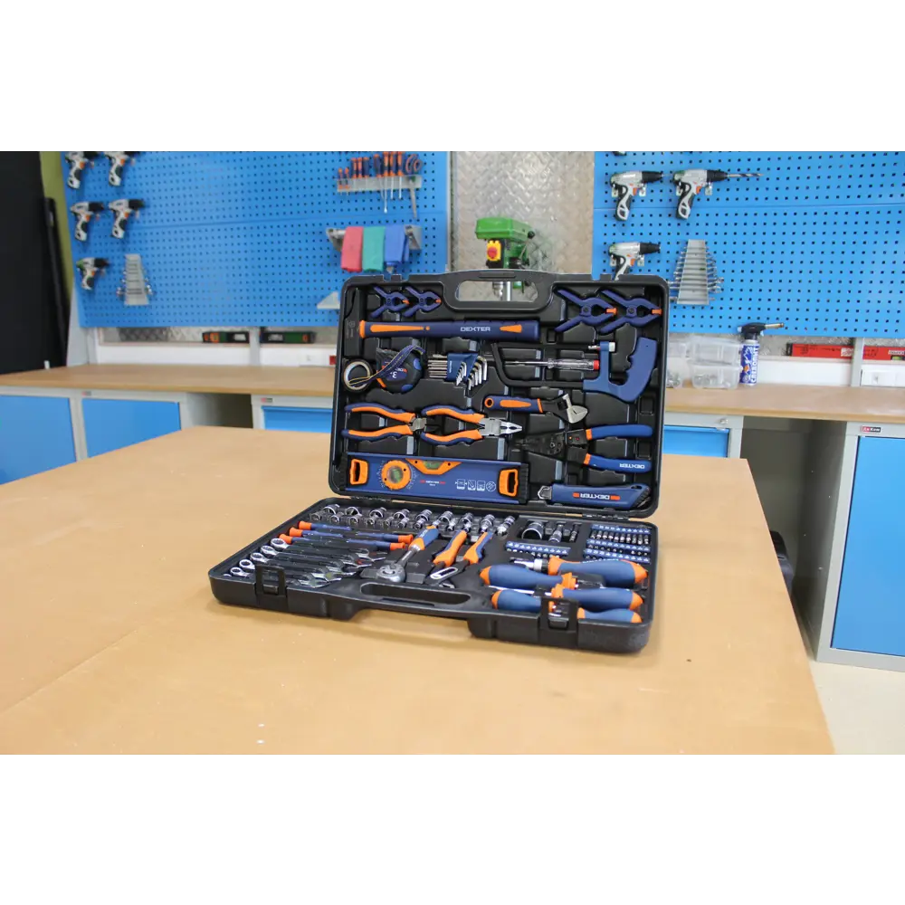 Набор инструментов Dexter 108 предметов — профессиональный комплект для мастеров 81926854 STLM-0013941 - Вид №12