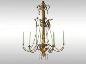 Woka Lamps Vienna Люстра в классическом стиле сусальным золотом