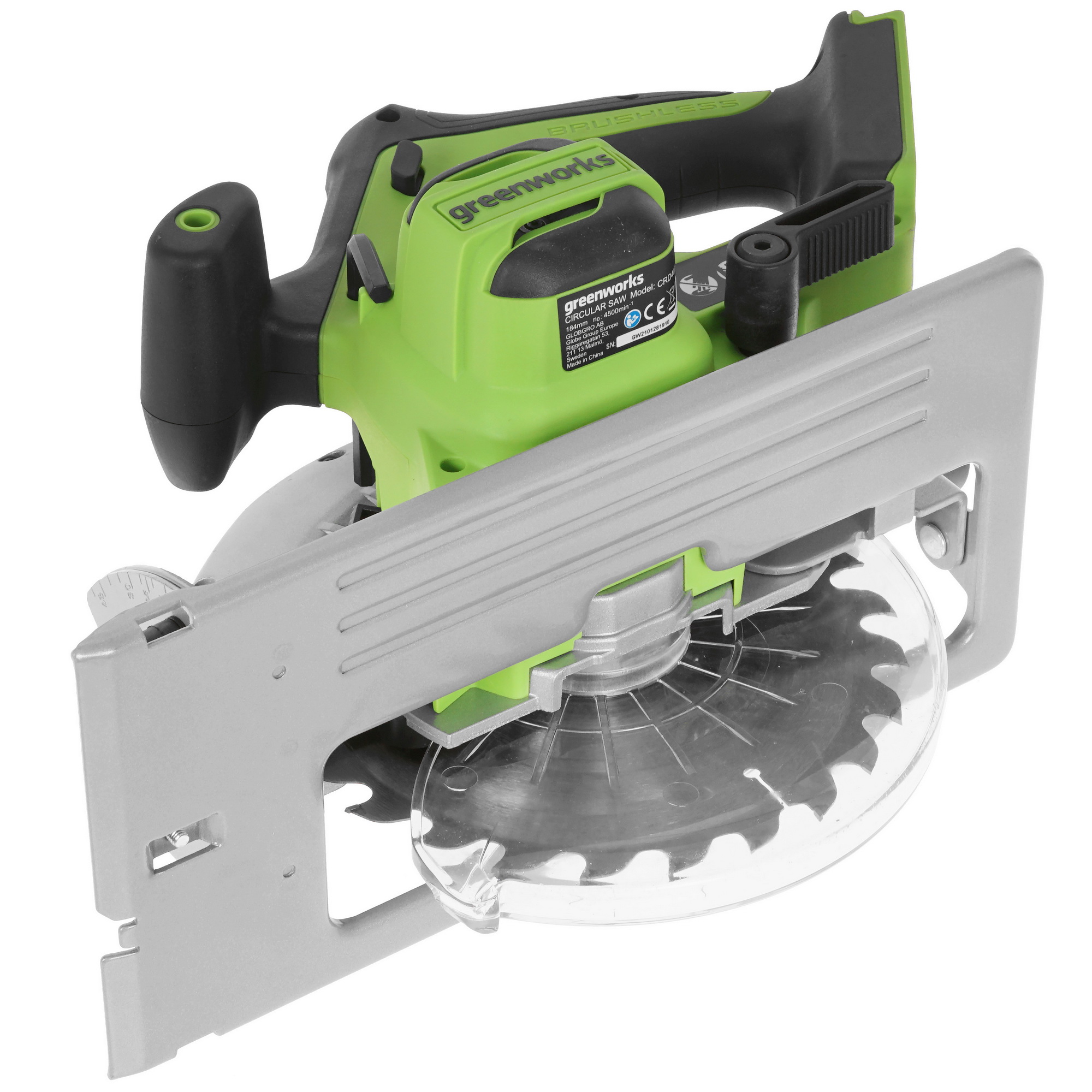 Пила дисковая GreenWorks GD24CS 24V 5310165 STDN-0019192 - Вид №5