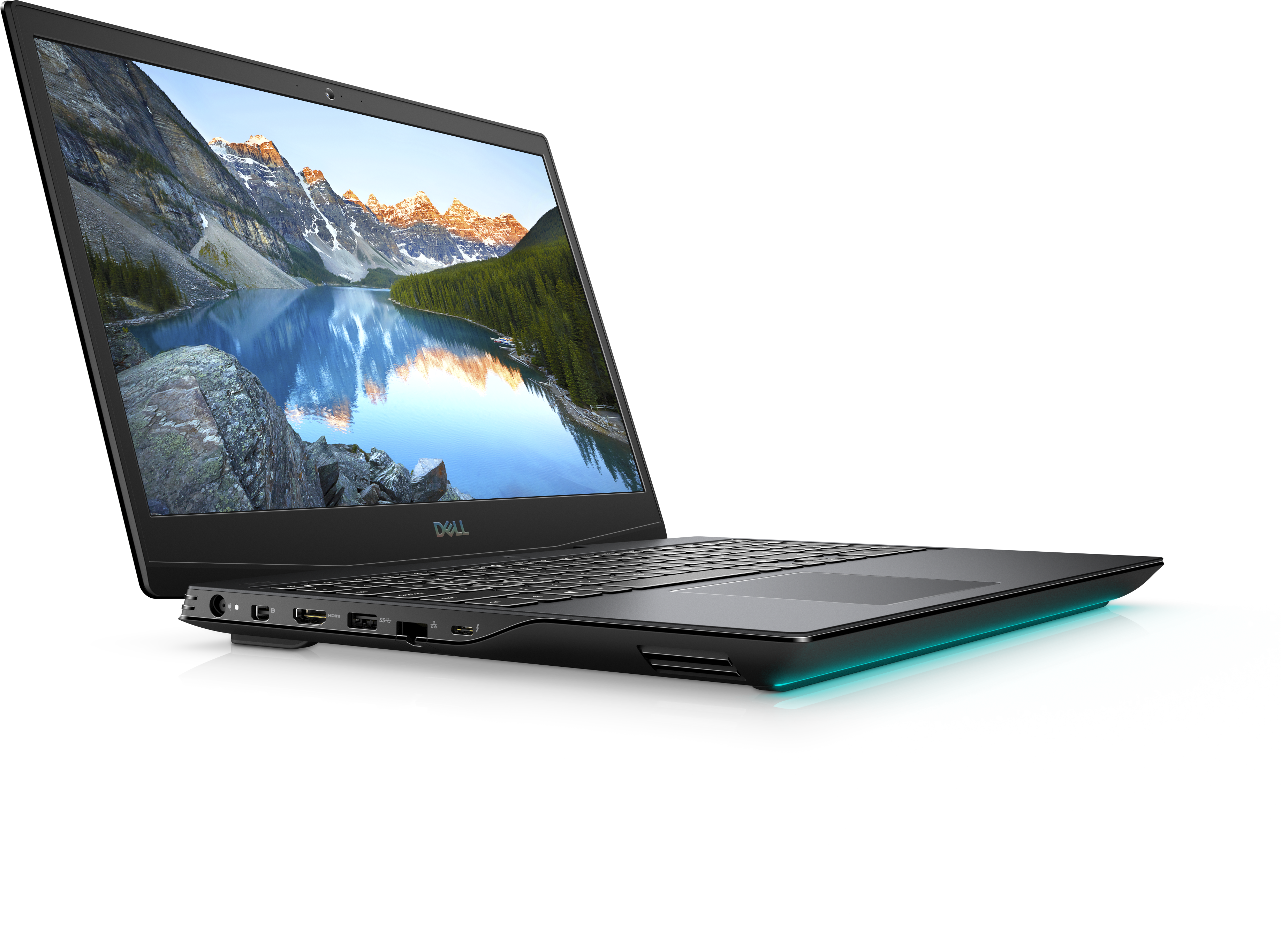 G515-7748 g5-5500 15.6"(1920x1080 (матовый, 120hz) wva)/intel core i5 10300h(2.5ghz)/8192mb/512ssdgb/nodvd/ext:nvidia geforce gtx1660ti(6144mb)/black/w10 + backlit, 250 nits, led Dell Santreyd  - Вид №2