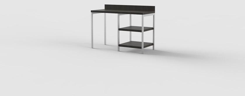 Mobilspazio Прямоугольный стол с полками для гостиниц Urban sun-id-1471606 - Вид №52