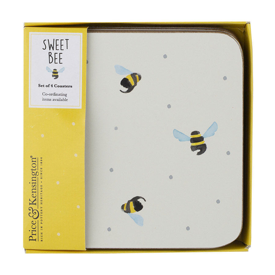 P_0059.645 Набор подставок для кружек sweet bee 4 шт Price&Kensington  - Вид №8