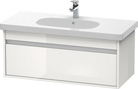 KT666802121 Ketho Тумбочка подвесная Орех темный декор Duravit - Вид №2