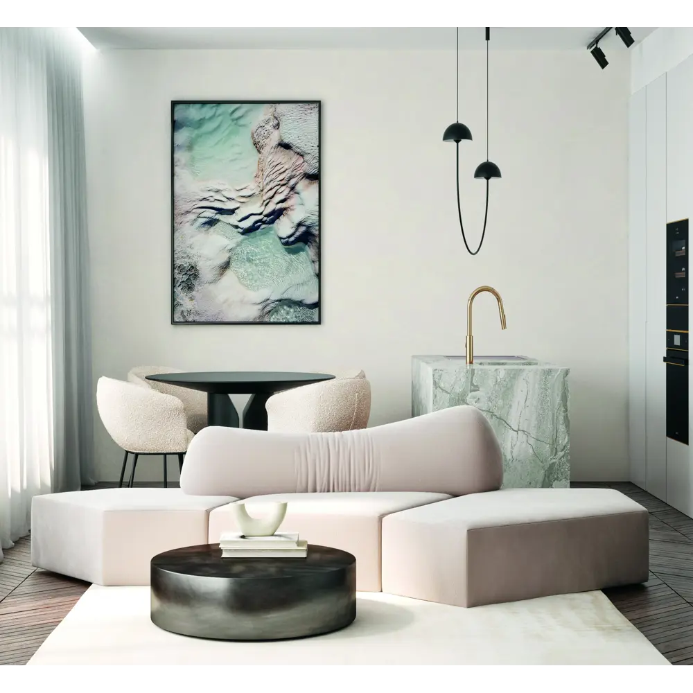 Артекс Vodoley - флизелиновые обои бежевые с влагостойкостью 89370875 STLM-0817833 - Вид №4