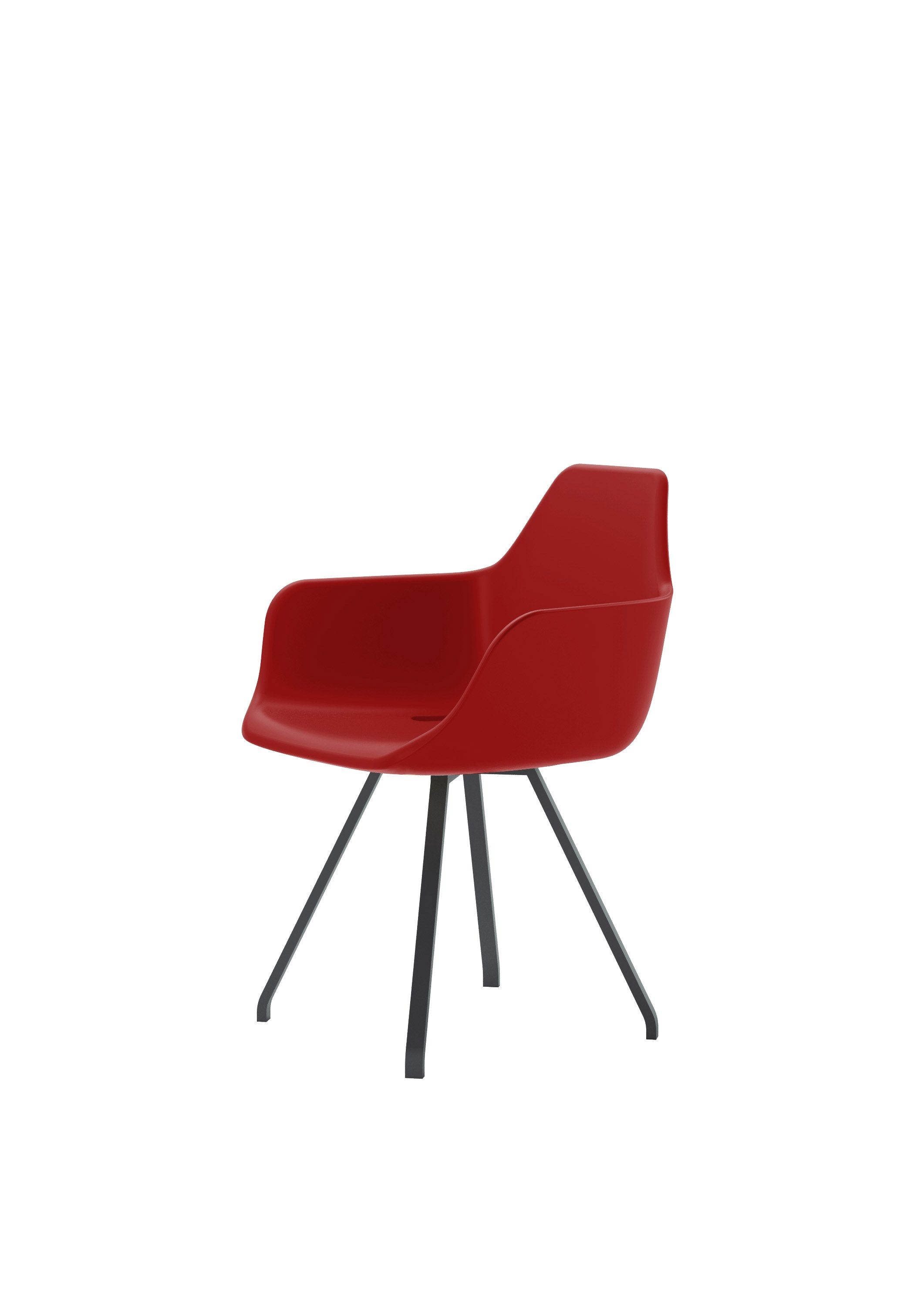 Стул из полиэтилена с подлокотниками ALMA DESIGN y Chair ARCH-00091130 - Вид №2