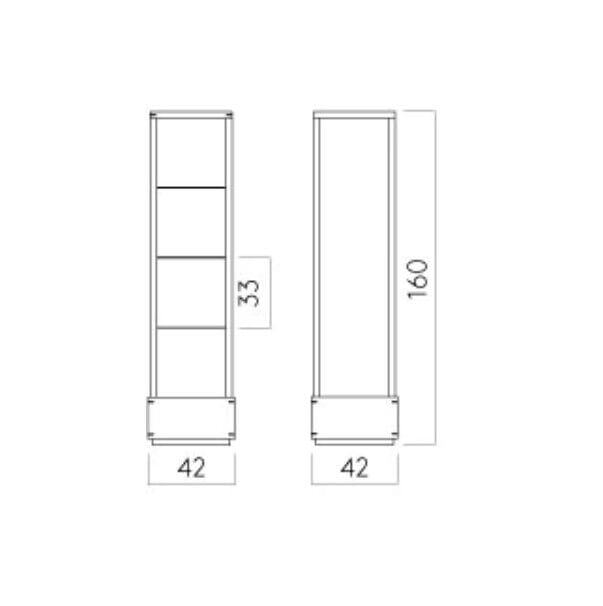 Витрина из дуба Kristina Dam Studio Japanese ARCH-00050599 - Вид №5
