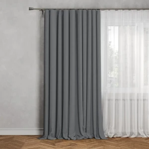 Штора на ленте Inspire Enaelle 200x280 см цвет серый Granit 3 84996634 STLM-2120678