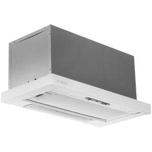 1182179 Вытяжка телескопическая Gefest ВО 4601 К12 белый/белый