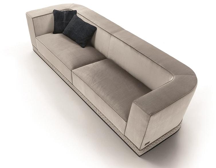 Longhi 3-х местный тканевый диван Loveluxe 2016 – vanity collection W 587 - Вид №3