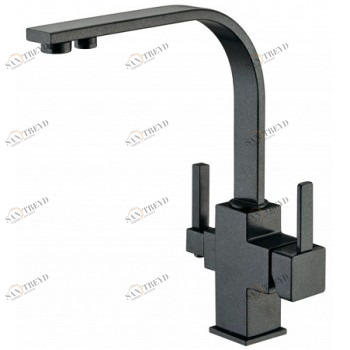 Zorg ZR 332 YF Black Смеситель для кухни Zorg 290х205 