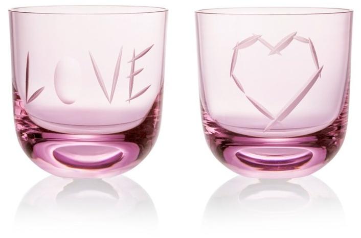 Rückl Хрустальный стакан для воды Pink sun-id-1370462 - Вид №1