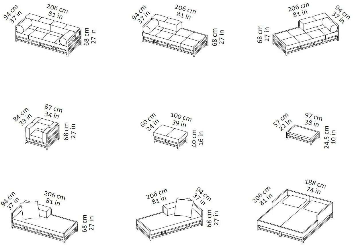 brühl Кожаный диван Easy pieces sun-id-1422407 - Вид №8