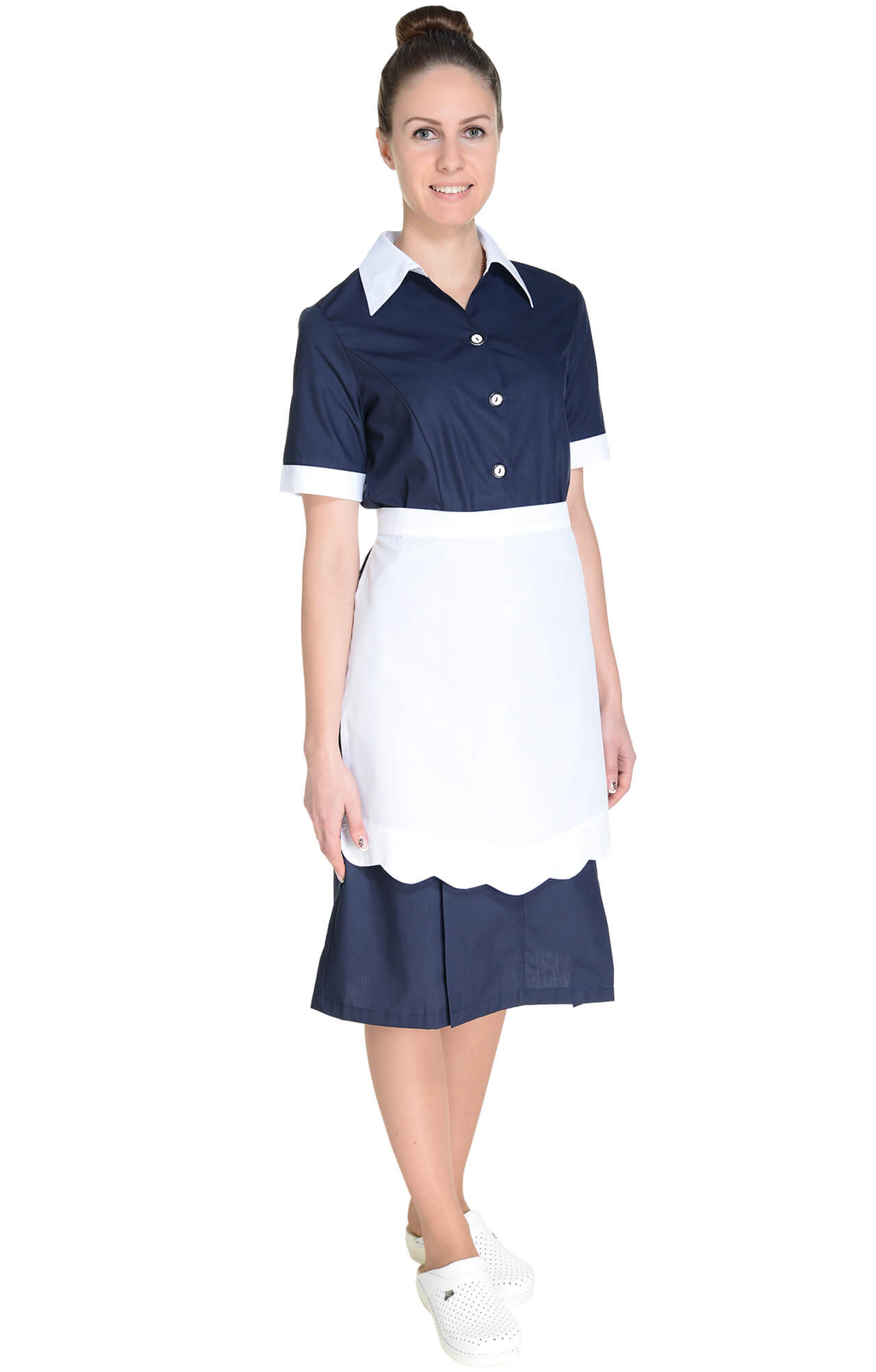 63430 Комплект NAVY (темно-синий) GRACE  Одежда для обслуживающего персонала  размер 42 (XS)  - Вид №10
