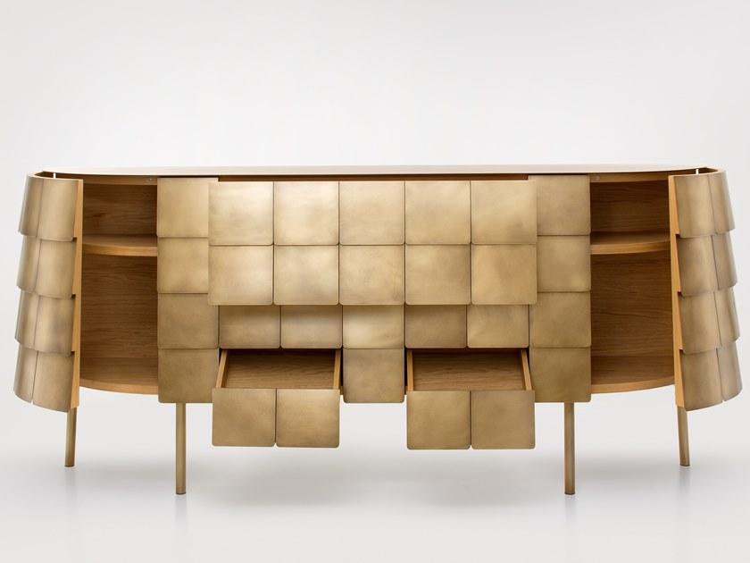 DE CASTELLI Буфет металлический с дверцами и ящиками sun-id-1473002 - Вид №1