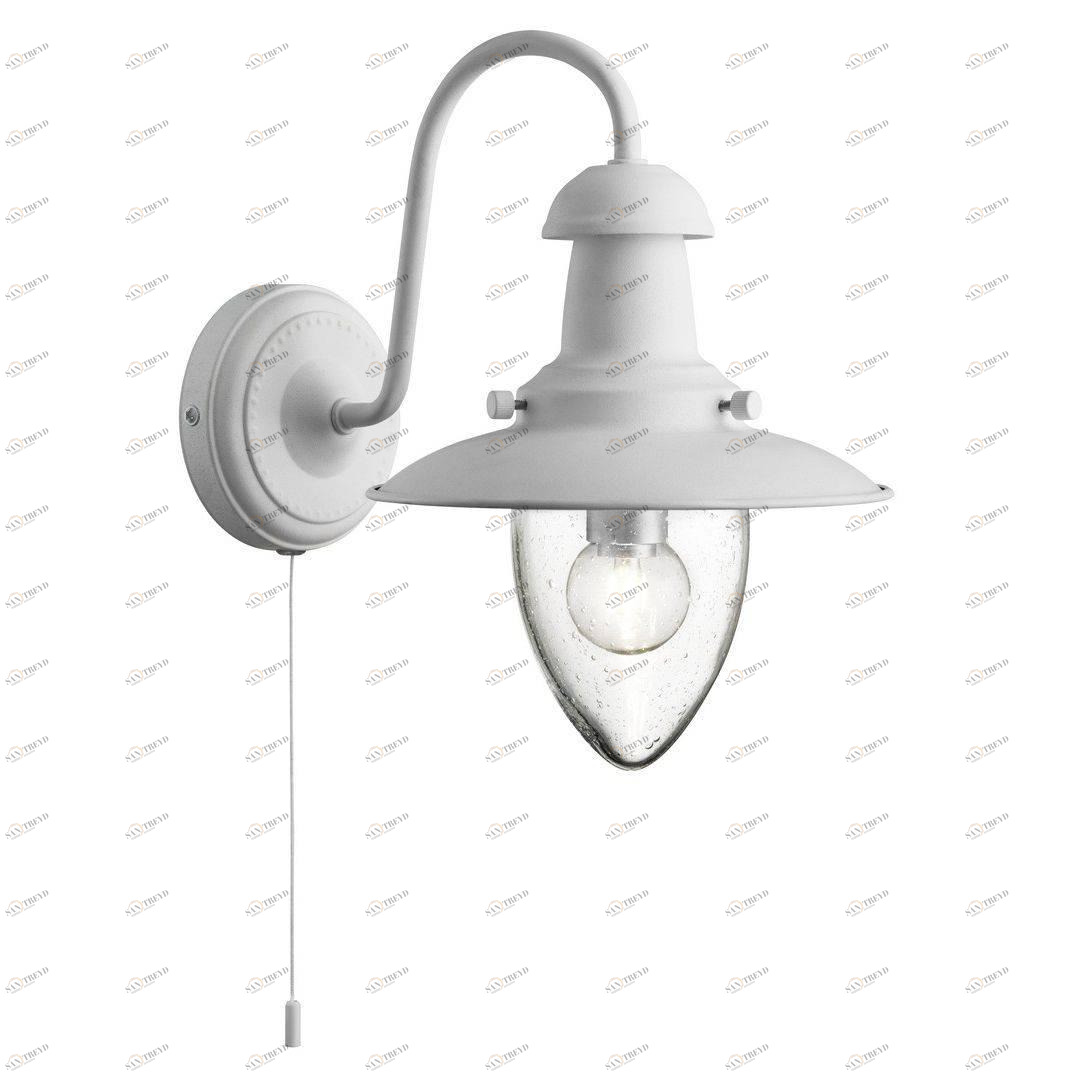 Бра Arte Lamp Fisherman A5518AP-1WH ARTE LAMP ПОД СТАРИНУ, ФОНАРЬ 078936 Белый 