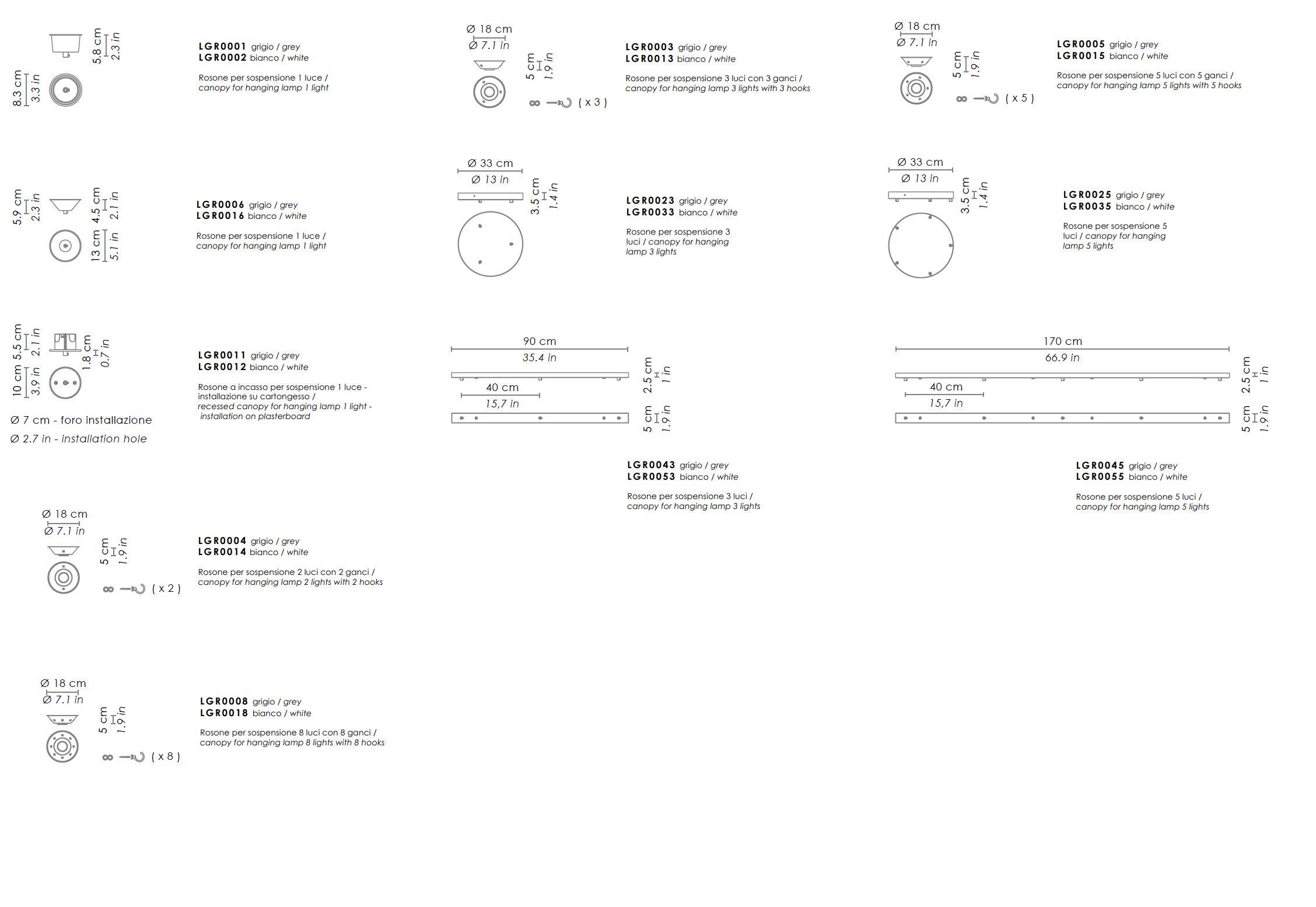 Подвесной светильник ручной работы из дутого стекла Zafferano Бонни и Клайд ARCH-00053755 - Вид №10