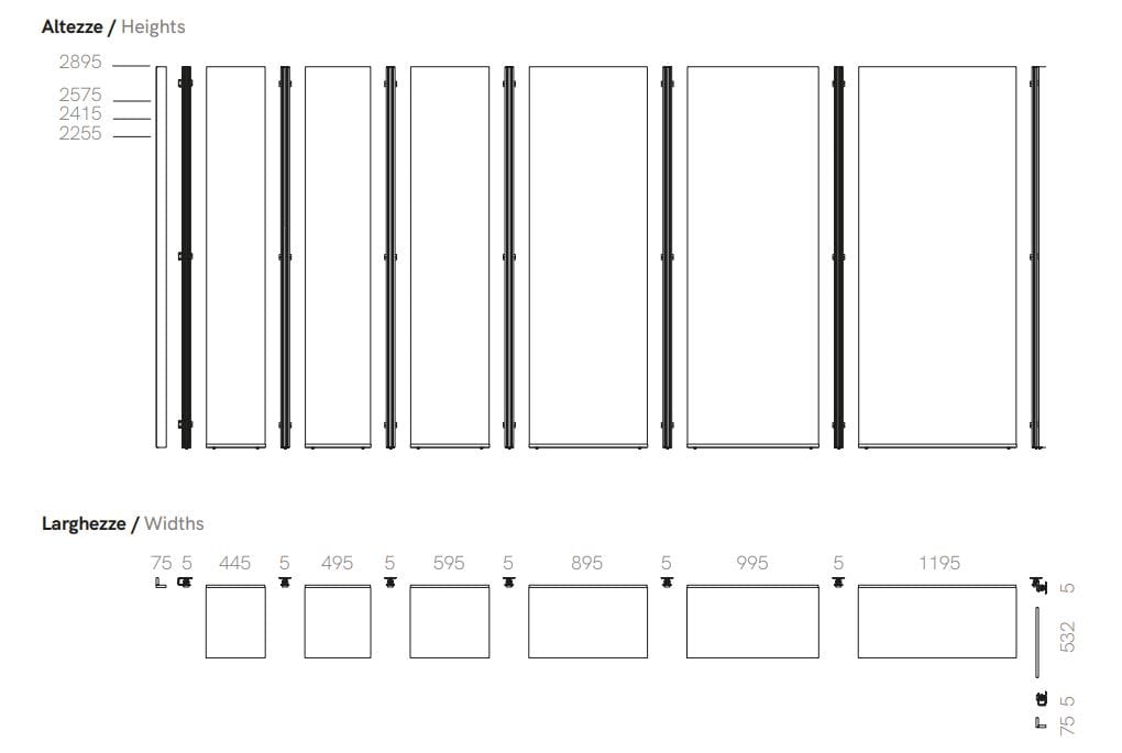 Деревянная гардеробная Adok ARCH-00002101 - Вид №1