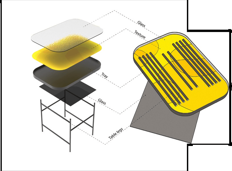 Il Bronzetto Журнальный столик из латуни Blossom Float 12 / float 02 - Вид №3