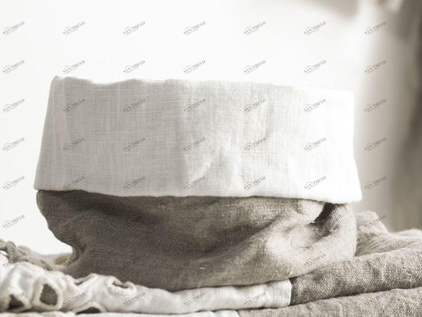 LA FABBRICA DEL LINO Ящик для хлеба в белье Basic sun-id-1351074