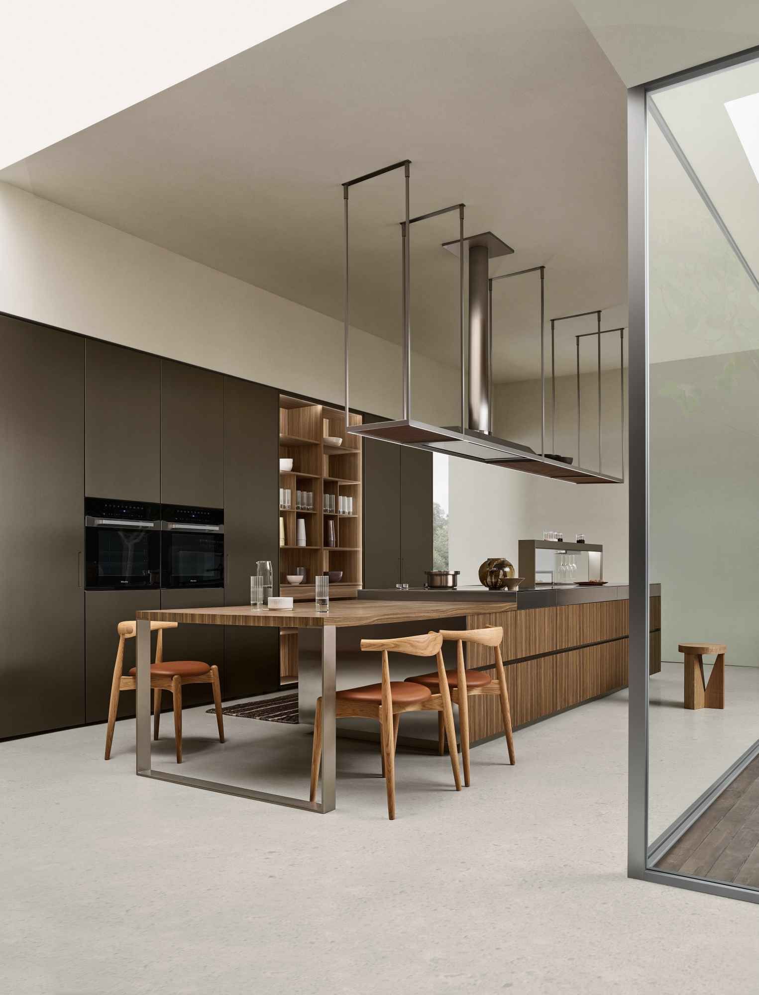 Кухня на заказ с островом без ручек ERNESTOMEDA Sign ARCH-00043470 - Вид №2