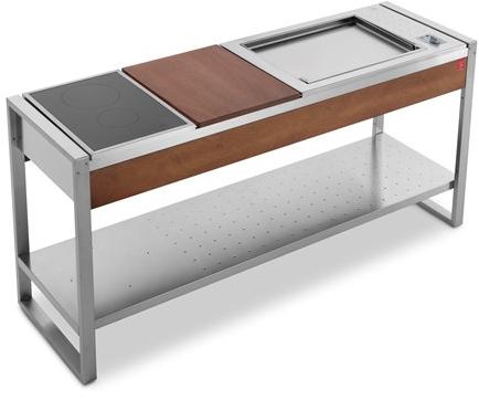 PLA.NET Outdoor Cooking Мобильная летняя кухня с газовым барбекю Oasi sun-id-1395642 - Вид №12