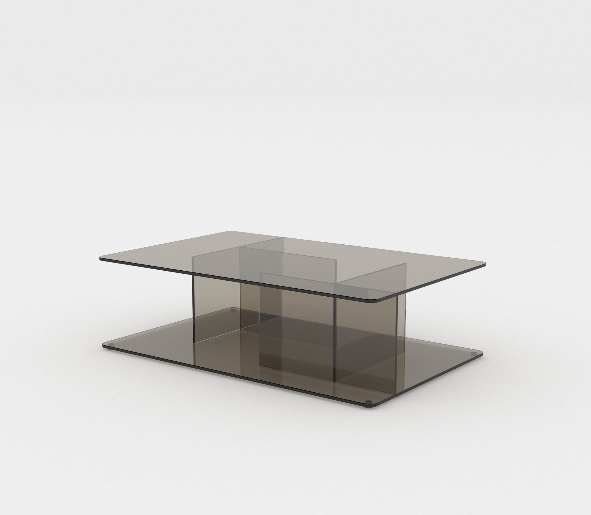 Прямоугольный журнальный столик из закаленного стекла Case LUCENT ARCH-00147658 - Вид №6