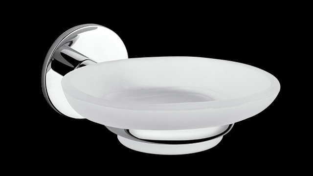 ST123 Мыльница в ванную, подвесная, из матового стекла bagno&associati STANZA Bagno & Associati