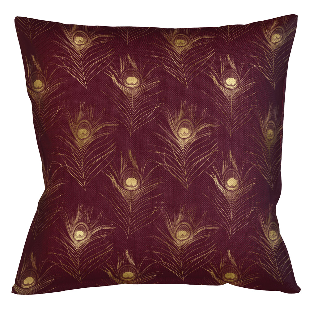5115145 Интерьерная подушка «Жар-Птица» (бордо) Object Desire 