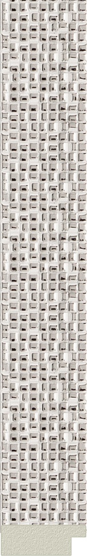 BY 3681 Зеркало в багетной раме - мозаика хром 46 mm EVOFORM Octagon - Вид №2