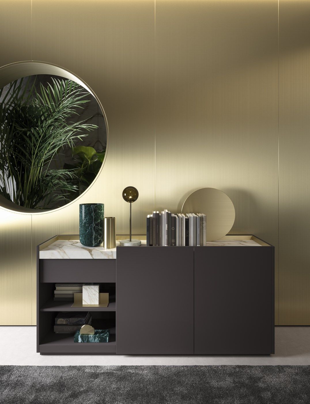 Деревянный офисный шкаф с распашными дверями PROF Block 2.0 ARCH-00096353 - Вид №14