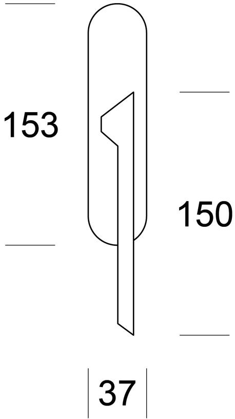 Ento Оконная ручка из латуни dk Cedro 6063 - Вид №2