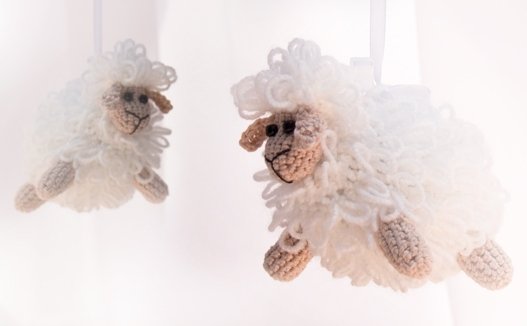 Мобиль на кроватку "Овечки" ELLIPSE  351688 Белый Santreyd  - Вид №3