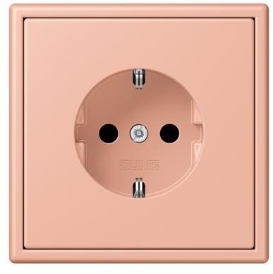 JUNG Пластиковая электрическая розетка Ls 990 les couleurs® le corbusier sun-id-1370154 - Вид №46