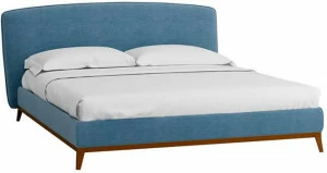 30688 Кровать с ортопедическим основанием и ящиком Сканди Лайт 1.6 Сапфир R-HOME