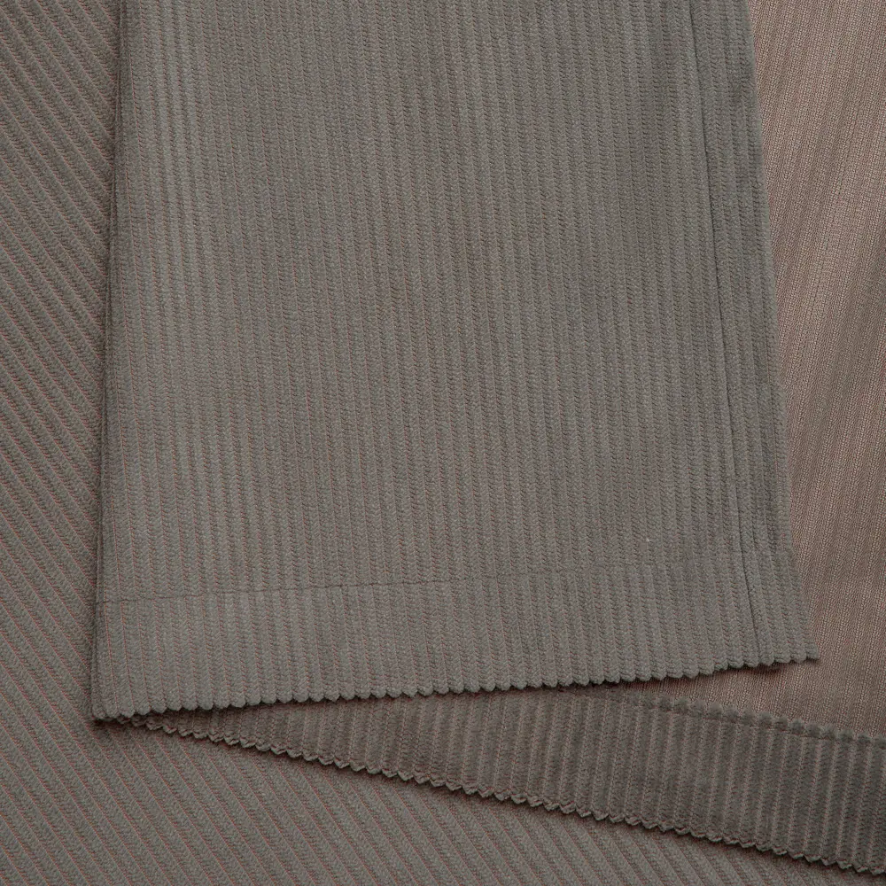 AMORE MIO Штора на люверсах серо-бежевая 200x280 см для спальни 89433191 STLM-1582186 - Вид №3