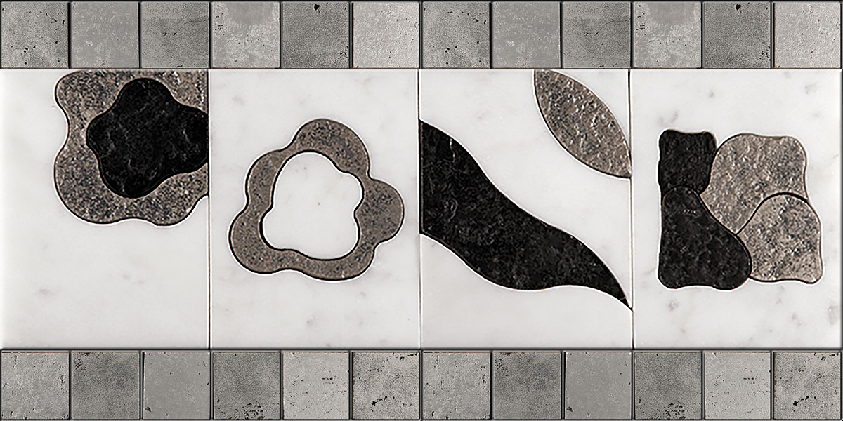 БОРДЮР ИЗ МРАМОРА MF-6 SKALINI MODERN MF6 - Вид №1