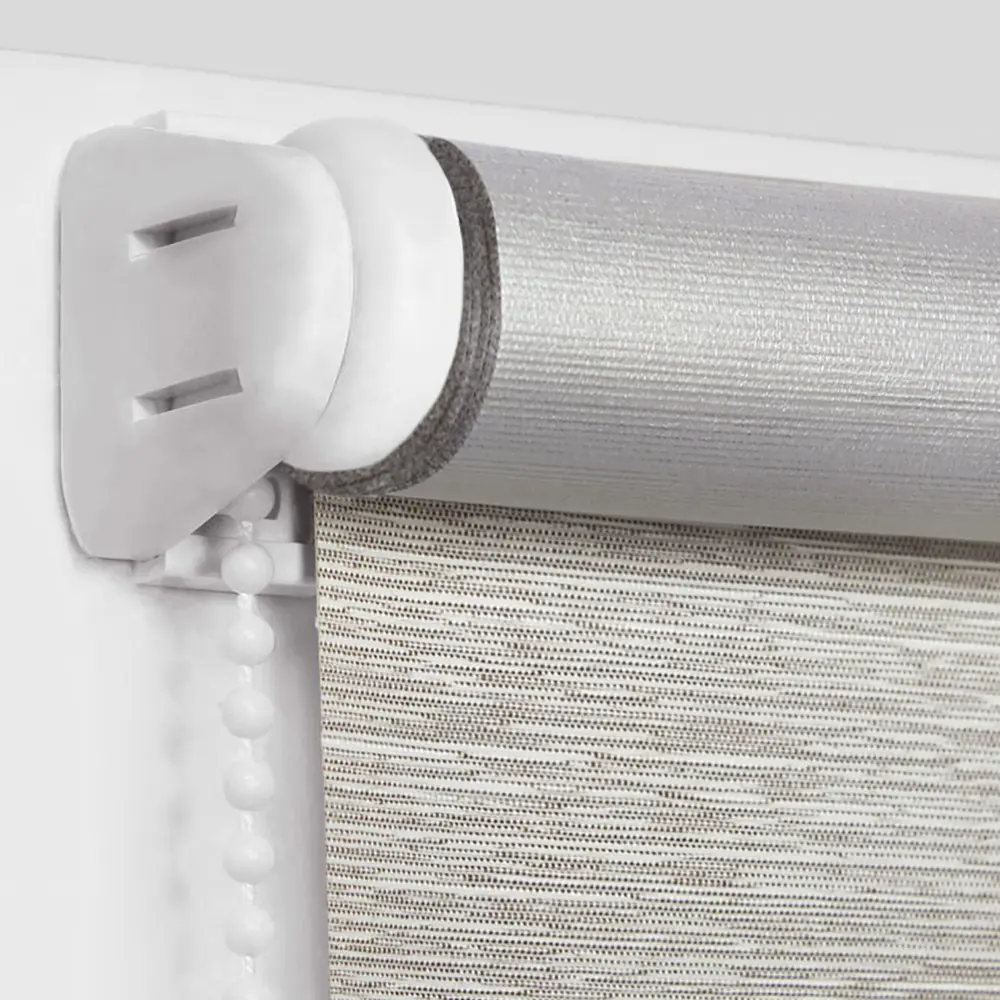 Штора рулонная блэкаут Штрих 50x175 см коричневая Santreyd STLM-2212456 - Вид №1