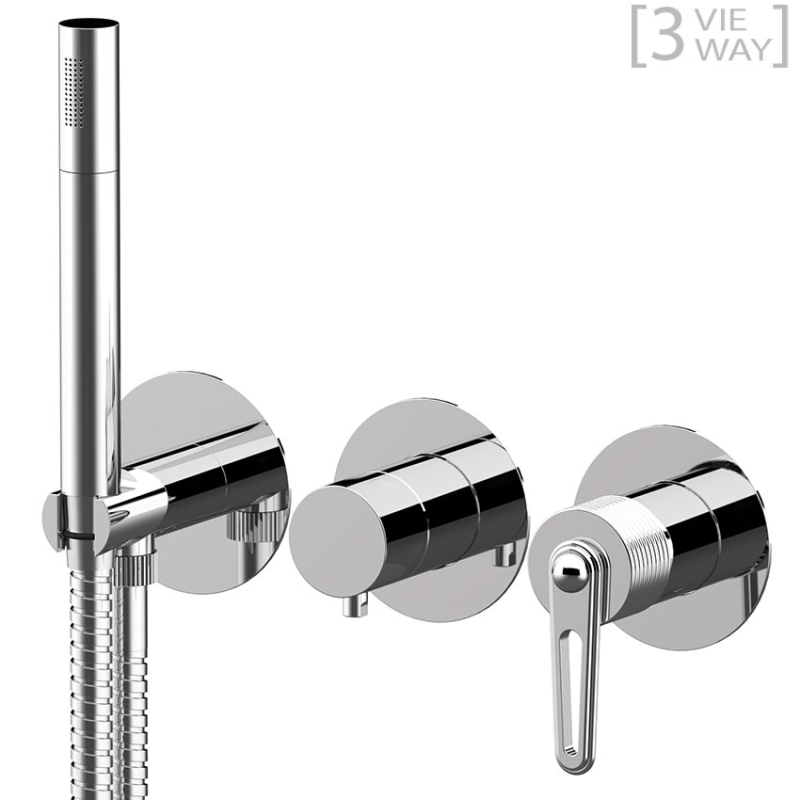 BY712D3P Смеситель для душа DANIEL RUBINETTERIE Brooklyn - Вид №1