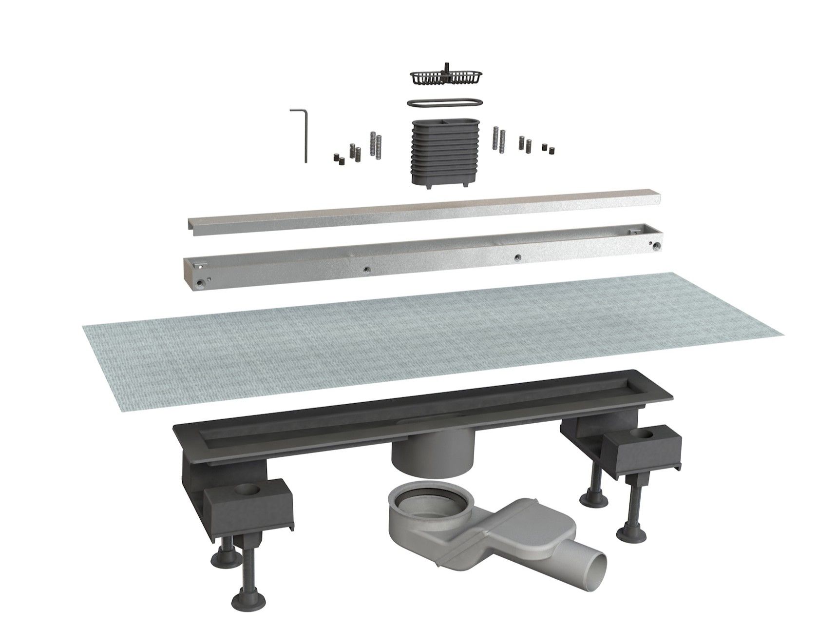 Алюминиевый слив для душа Bonomini Canalissima ARCH-00033121 - Вид №1