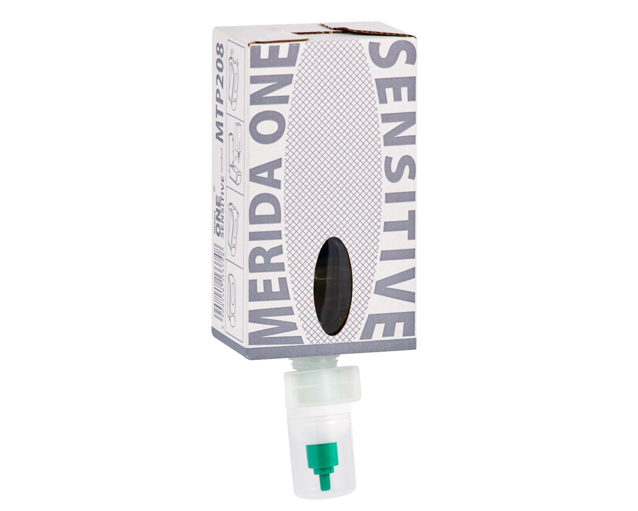 MTP208 Пенное мыло ONE SENSITIVE ICE BLUE, одноразовый сменный блок, 700 г Merida 