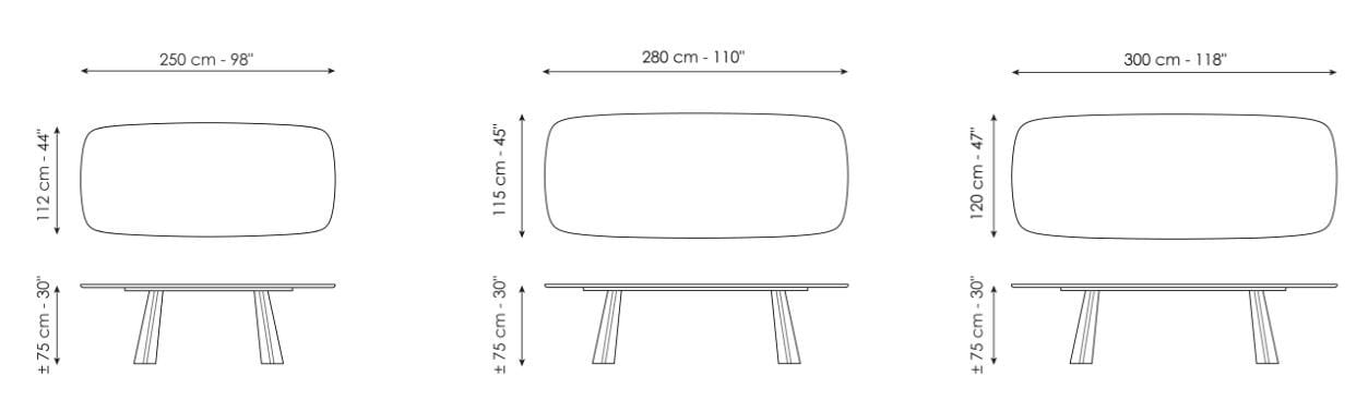 Бочковый стол BONALDO TORII ARCH-00096218 - Вид №5