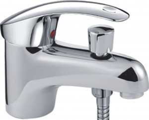 HB1221 Смеситель для раковины с душем , хром Haiba