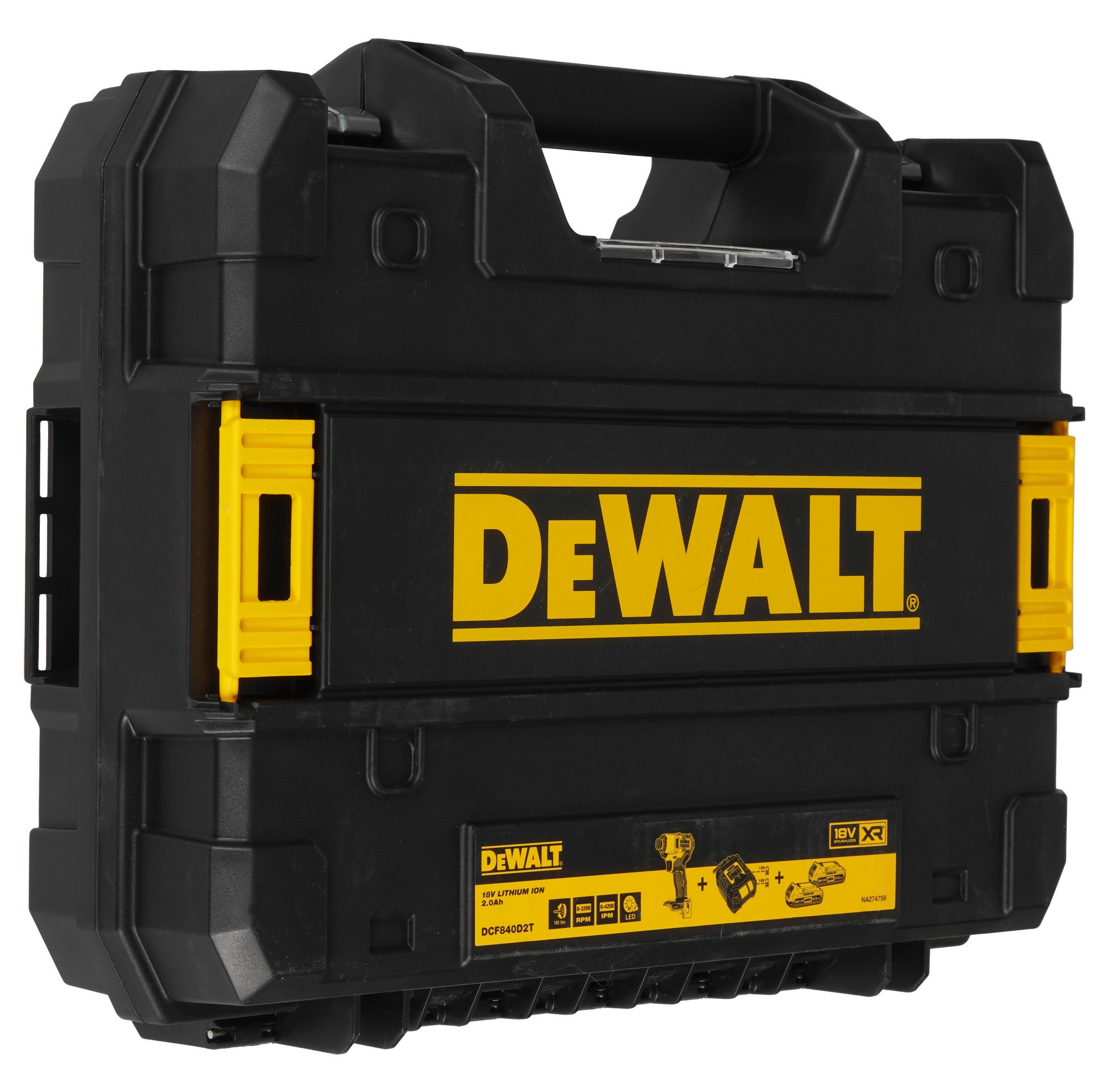Винтоверт DeWalt DCF840D2T FLEXVOLТ 18/54V 5438040 STDN-0140195 - Вид №8