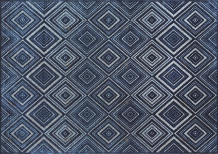 COLORISTICA Бельгийский ковер Синий CUBE Col.497323 160x230