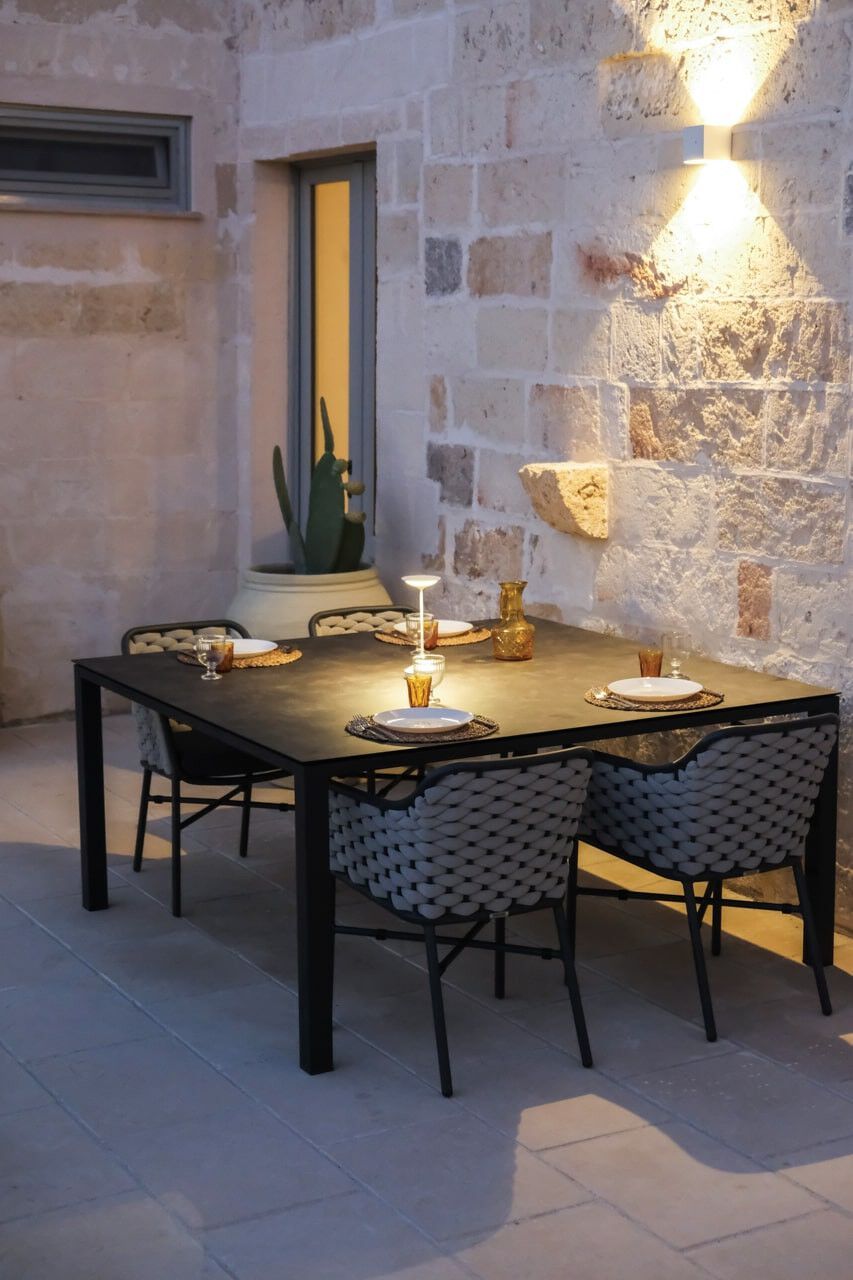 Штабелируемый садовый стул с подлокотниками DRIGANI любовь ARCH-00108110 - Вид №3