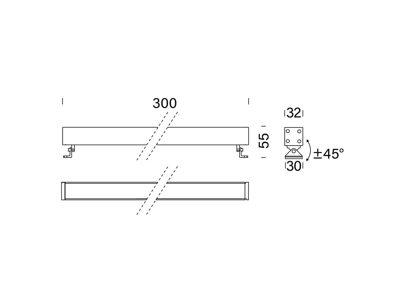 Линейный профиль для наружной алюминиевой стены Platek Mini Corniche ARCH-00050359 - Вид №5