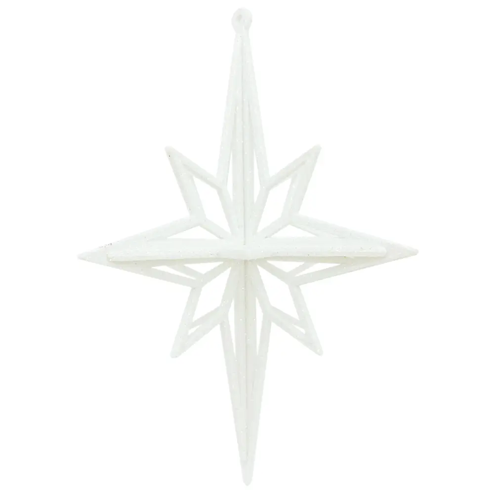 84884199 Новогоднее украшение Ромб 12x12 см цвет белый STLM-0956520 Santreyd  - Вид №1