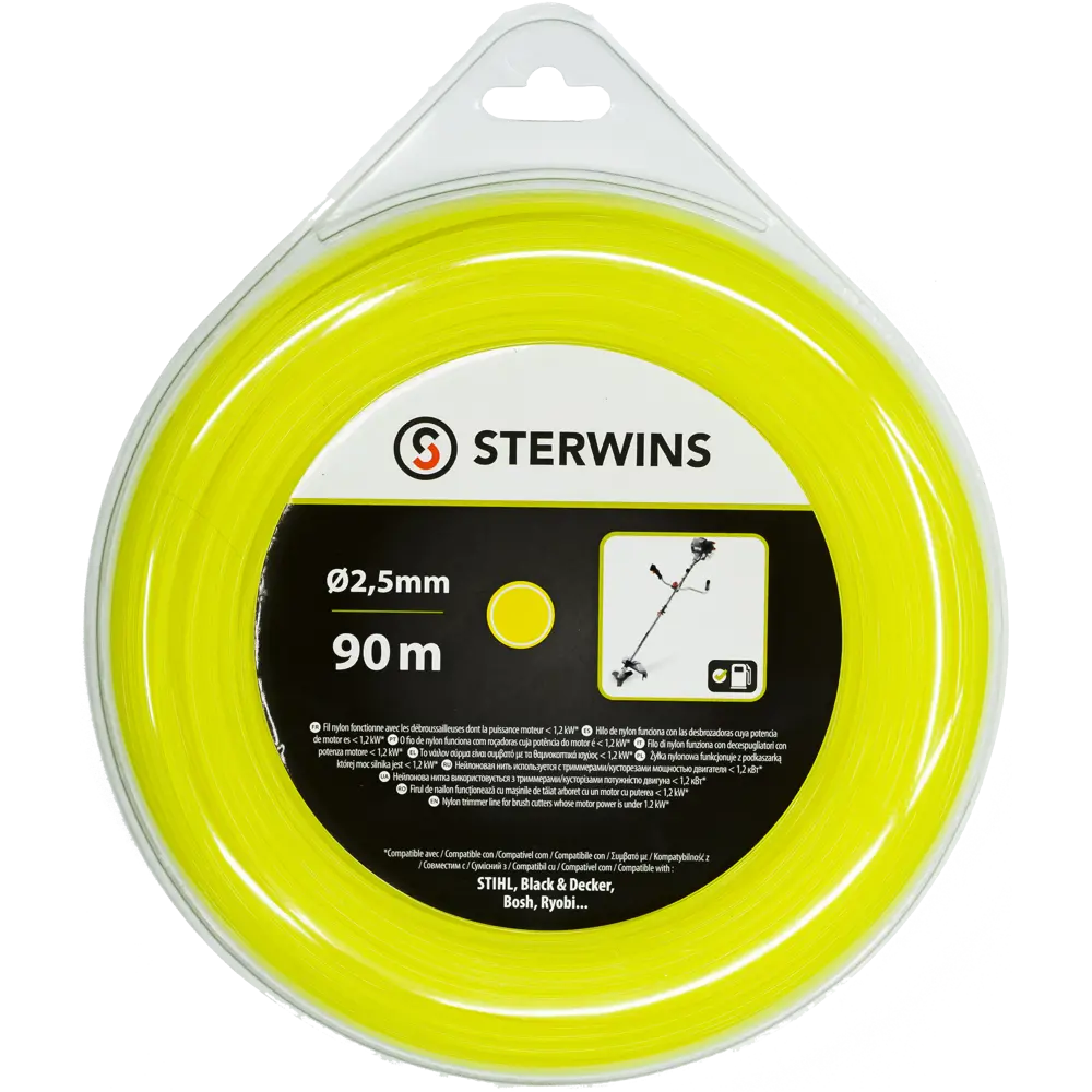 Леска для триммера Sterwins ø2.5 мм 90 м круглая 81946352 STLM-2162518  - Вид №2