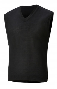 62399 Жилет трикотажный мужской цвет черный  Одежда для официантов  размер 48-50